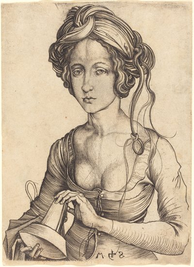 Une vierge folle - Martin Schongauer