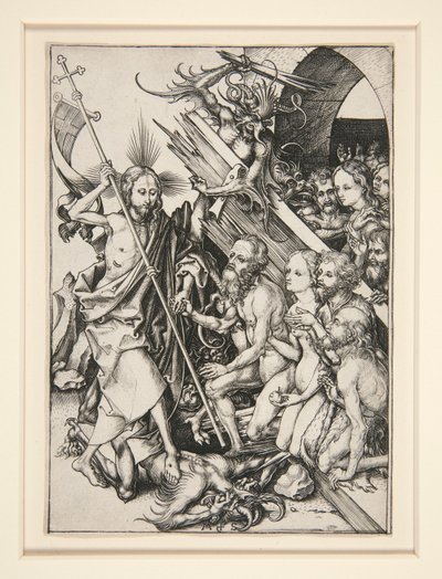 Le Christ aux limbes - Martin Schongauer
