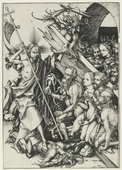Le Christ aux limbes - Martin Schongauer