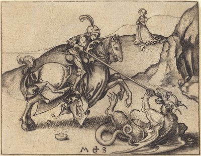 Saint Georges - Martin Schongauer