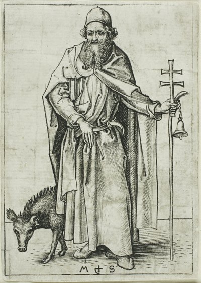 Saint Antoine, des Apôtres - Martin Schongauer