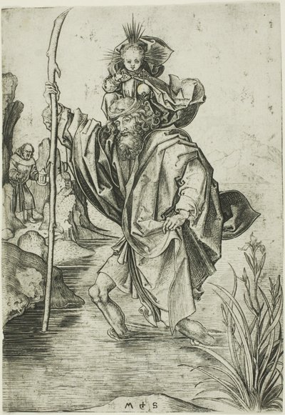 Saint Christophe - Martin Schongauer