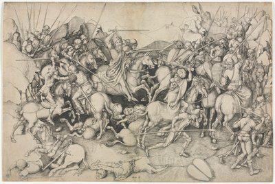 Saint Jacques et les Sarrasins, 15ème siècle - Martin Schongauer