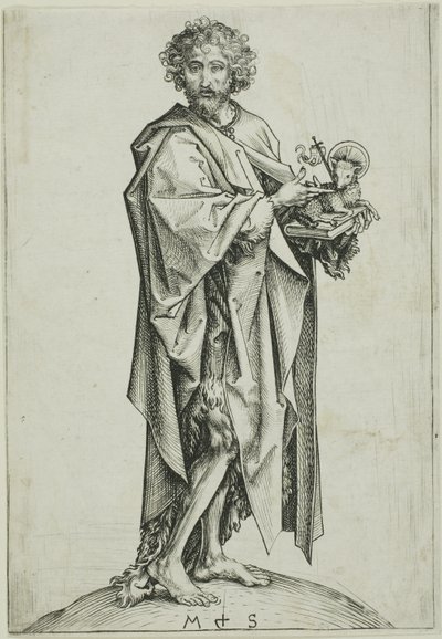Saint Jean Baptiste - Martin Schongauer