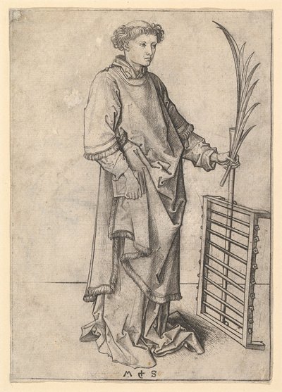 Saint Laurent, vers 1435-1491 - Martin Schongauer