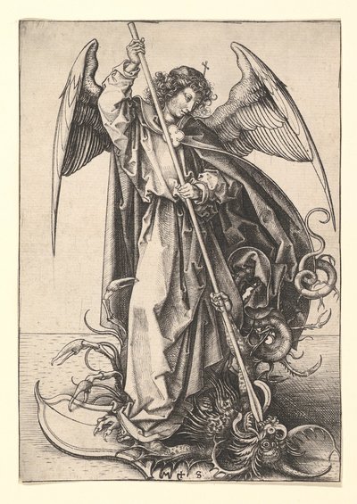 Saint Michel, ca. 1435-1491 - Martin Schongauer