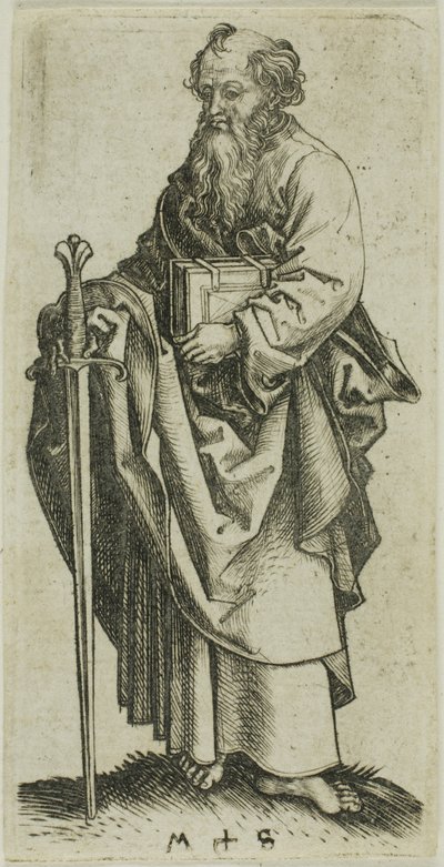 Saint Paul, des Apôtres - Martin Schongauer