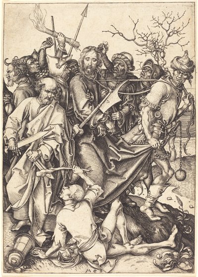 La Trahison et Capture du Christ - Martin Schongauer