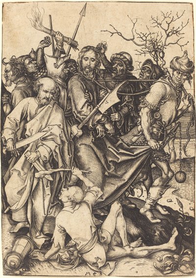 La Trahison et Capture du Christ - Martin Schongauer