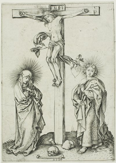 La crucifixion - Martin Schongauer