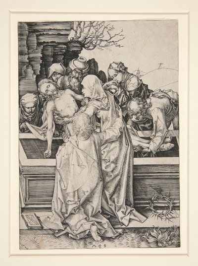 La Mise au Tombeau - Martin Schongauer