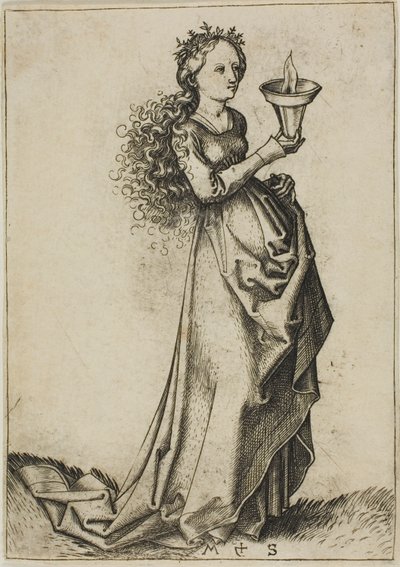 La première vierge sage - Martin Schongauer