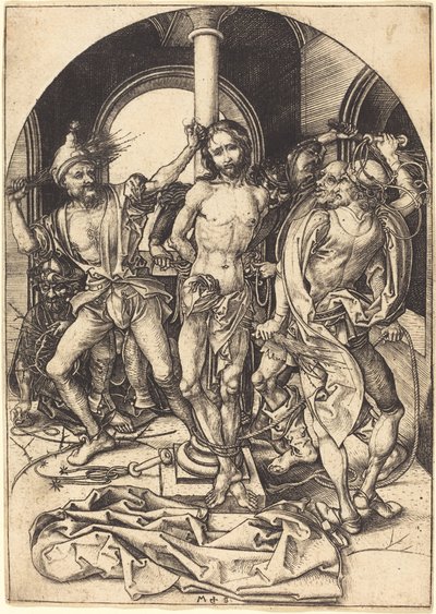 Flagellation - Martin Schongauer