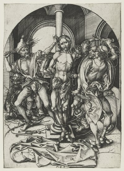 La Flagellation - Martin Schongauer