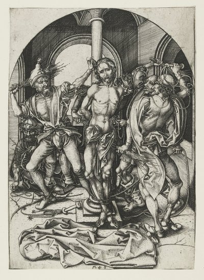 La Flagellation, fin 15e siècle - Martin Schongauer