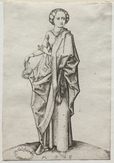 La Quatrième des Vierges folles - Martin Schongauer