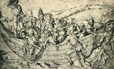 Le martyre de Sainte Ursule et de ses compagnes, vers 1450, 1943 - Martin Schongauer