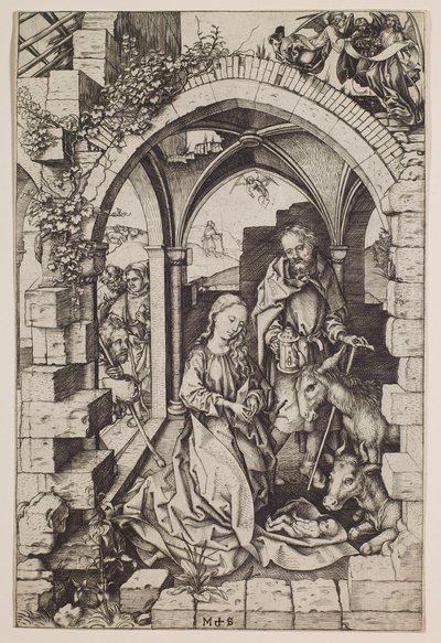 La Nativité - Martin Schongauer