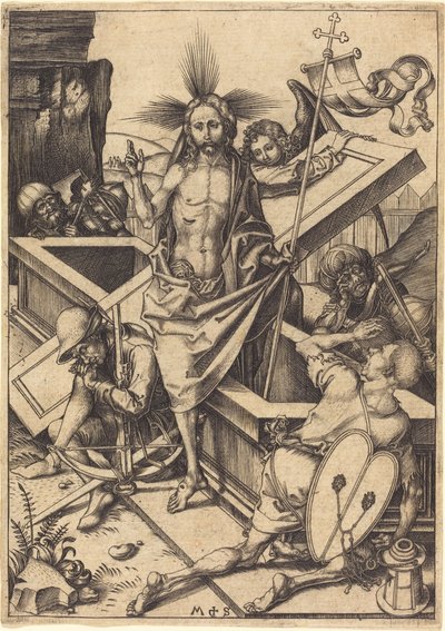 La Résurrection - Martin Schongauer