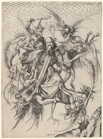 Les Tribulations de Saint Antoine - Martin Schongauer