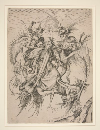 Les Tribulations de Saint Antoine - Martin Schongauer