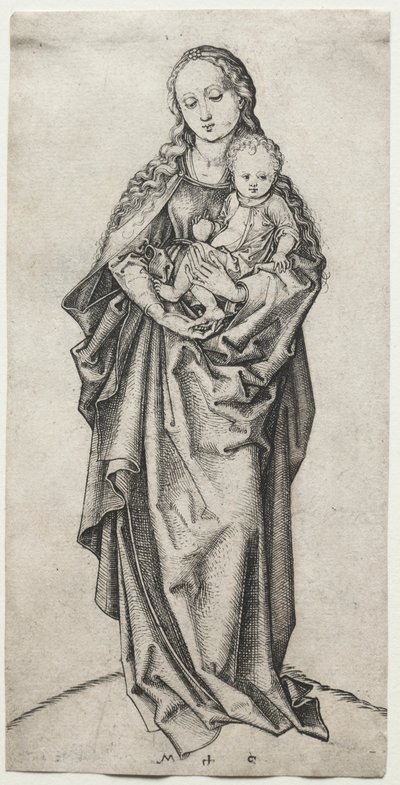 Vierge et Enfant - Martin Schongauer