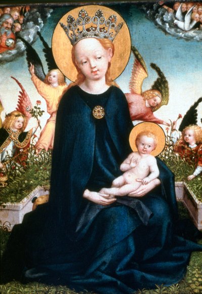 Vierge et Enfant, 15e siècle - Martin Schongauer
