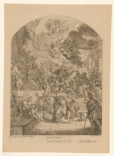Chute de Simon le Magicien - Martin Speer