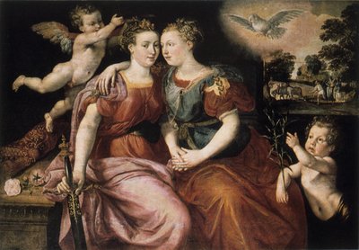 Paix et Justice, 16e siècle - Maarten de Vos