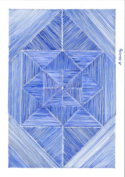 Encre bleue - Martina Konitzky