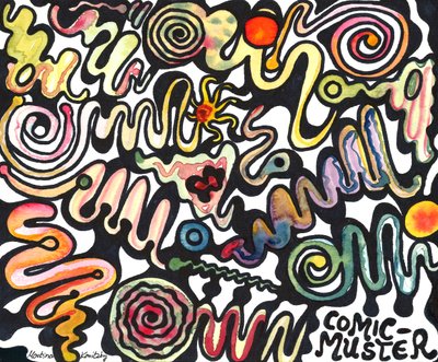Motif de bande dessinée - Martina Konitzky