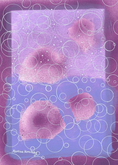 Cercles argent - Martina Konitzky