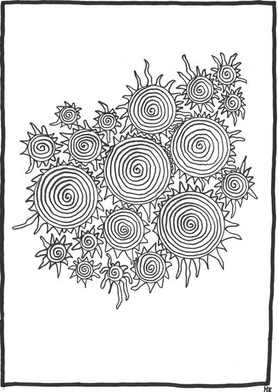 Réglisse en spirale - Martina Konitzky