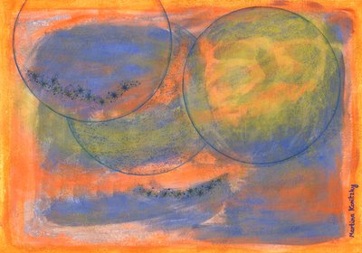 Années-lumière éloignées 3 cercles - Martina Konitzky