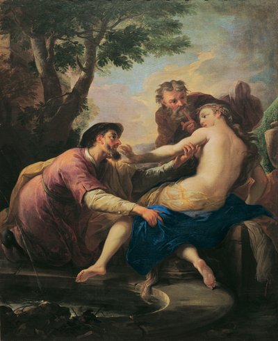 Suzanne et les vieillards - Martino Altomonte