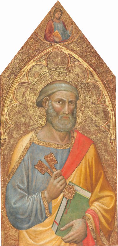 Saint Pierre, avec Saint Jacques le Majeur [panneau gauche] - Martino di Bartolomeo
