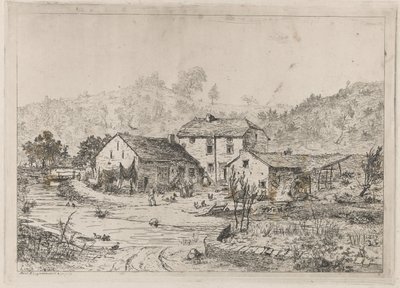 Ferme au bord de l