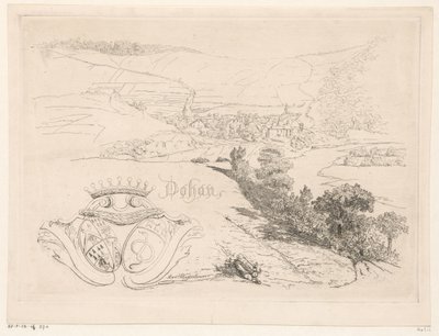 Vue de Dohan - Martinus Antonius Kuytenbrouwer jr.