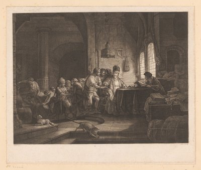 Parabole des ouvriers dans la vigne - Martinus Peirt