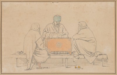 Un notaire turc et deux femmes - Martinus Rørbye