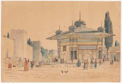«Le puits à la porte du sérail. Constantinople» - Martinus Rørbye