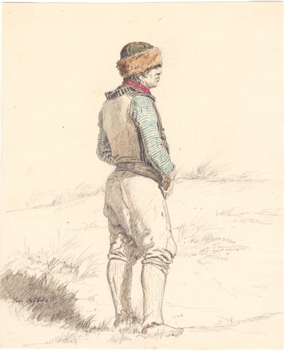 Le pêcheur Lars Gayhede à Skagen - Martinus Rørbye