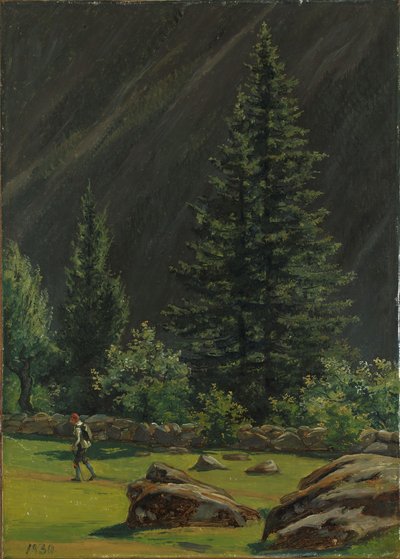 Depuis le Telemark - Martinus Rørbye