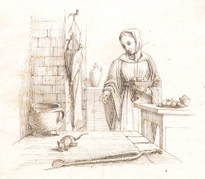 Illustration de "Cinquante fables pour enfants" de Hey - Martinus Rørbye