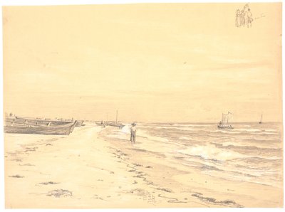 Partie de Sønderstrand, Skagen - Martinus Rørbye