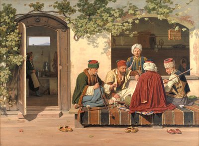 Une partie de joueurs d