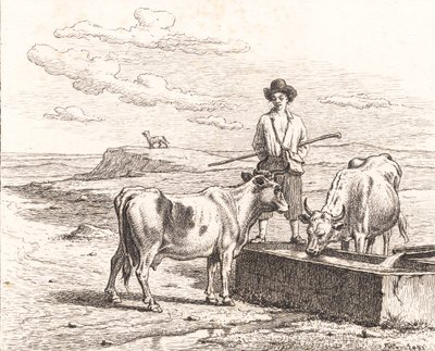 Un berger près d