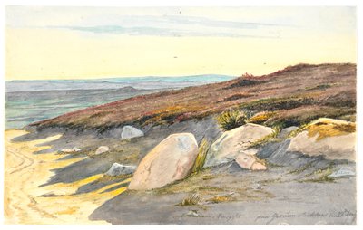 Des collines de Gærum à Vendsyssel, 22 mai 1833 - Martinus Rørbye