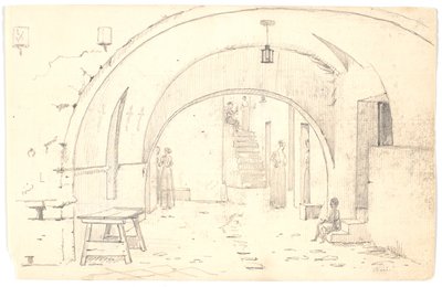 Scène de rue à Bari - Martinus Rørbye