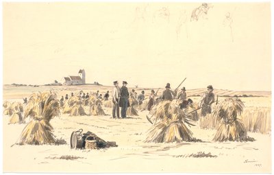 Travailleurs des champs - Martinus Rørbye